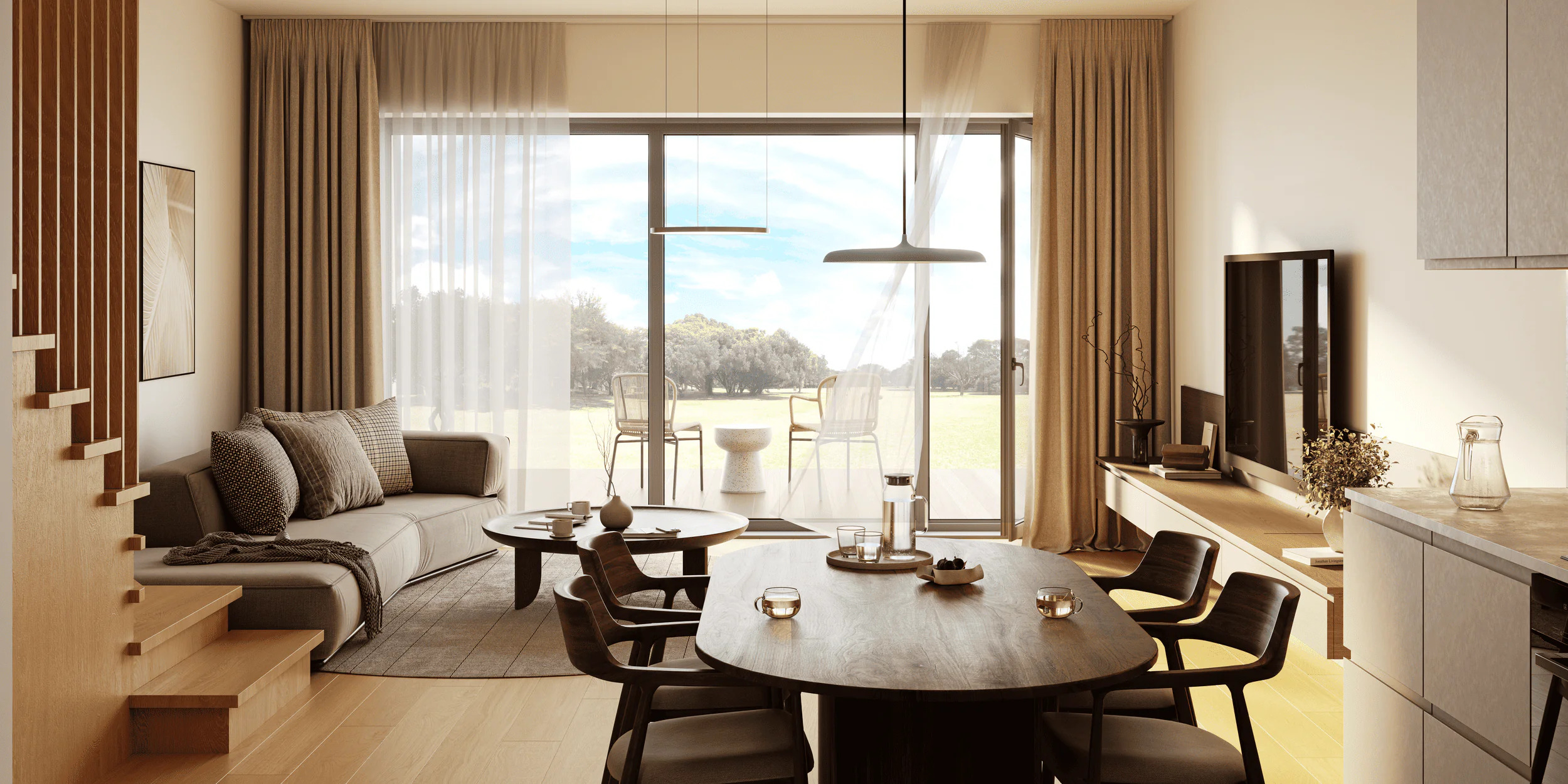 Modern Townhouses in Vide Ādaži – A Perfect Balance Between Nature and City Life