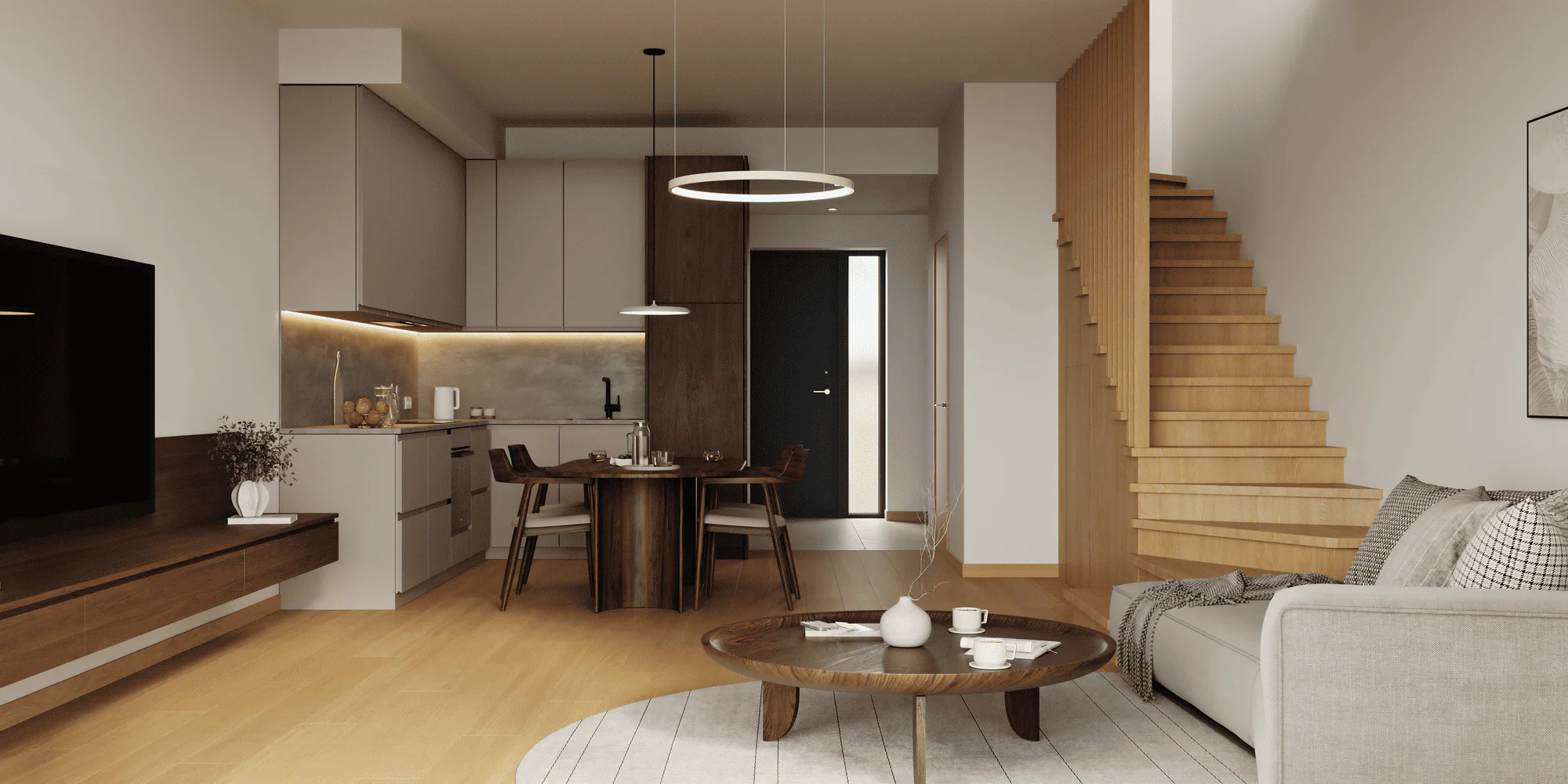 Modern Townhouses in Vide Ādaži – A Perfect Balance Between Nature and City Life