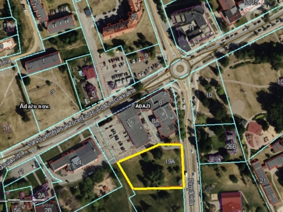 Prime Commercial Land Plot in Central Ādaži
